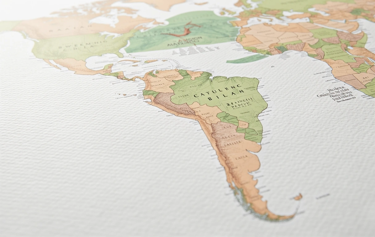 Contexto geográfico financeiro